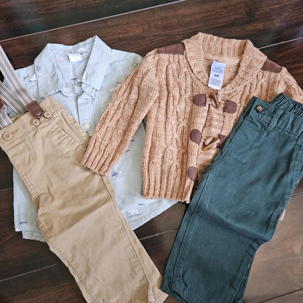 Baby boy outfit bundle